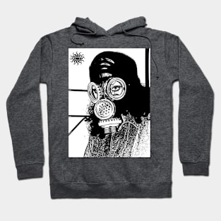 Masked Woman Hoodie